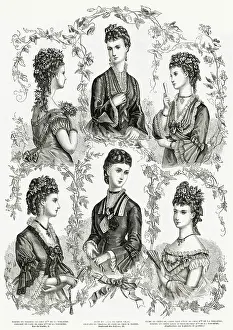 Ringlet: Victorian women 1875