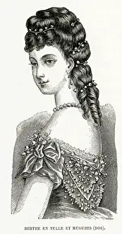 Coiffures: Victorian women 1875