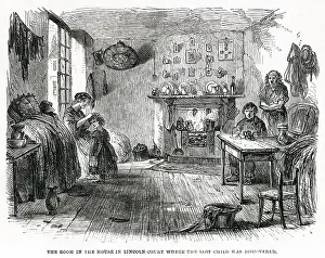 Mantelpiece: Victorian working class home, London 1861