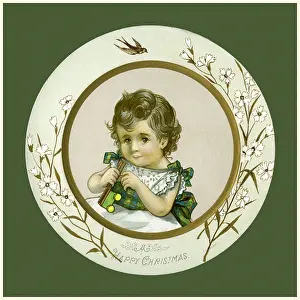 Manley: Victorian Xmas card