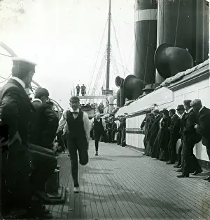 Victorians: Victorians Racing on Deck of Ship