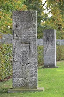 Olympiagelande: Victors stelae, Olympiapark Berlin, Berlin, Germany