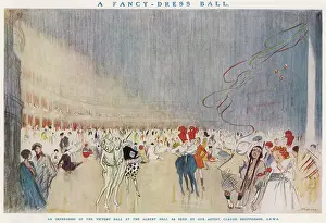 Partygoers: VICTORY BALL ALBERT HALL