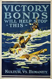 Drowned: Victory Bonds will help stop this. Kulture vs. humanity