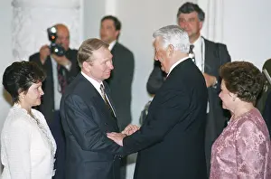 Kuchma: Victory Day celebration, 1995