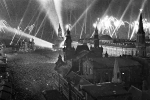 Searchlights: Victory Day in Moscow