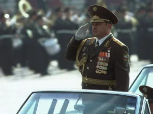 Kavashkin: Victory Day Parade in Moscow's Red Square, 1996