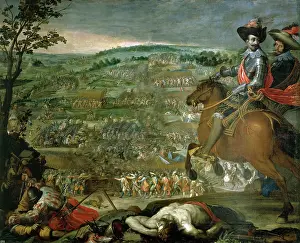 Protestants: The Victory of Fleurus by Carducci