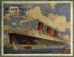 Jigsaws: Victory jigsaw puzzle, Queen Mary