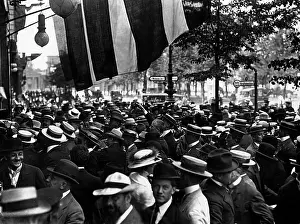 Namur: Victory proclamation in Berlin, 1914