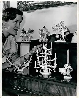 Vida: Vida Brook with pottery she has made, London