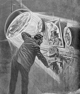 Predicted: Videophone imagined 1905
