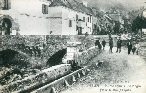 Aran: Vielha e Mijaran, Spain - Bridge over the River Negro