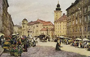 Freyung: Vienna 1. Freyung with Scots Church