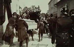 Hearses: Vienna 19 Unterdobling. Transport of the corpse