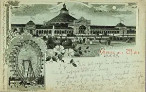Rotunde: Vienna 2nd district. Prater. 'Greetings