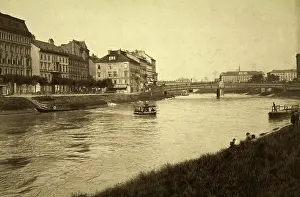 Leopoldstadt: Vienna 3/2: The Rollfahre ferry on the