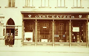 Signboard: Vienna 7: Steel and hardware store Special