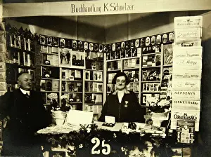 Signboard: Vienna, Austria, 1930 - at a Book Store