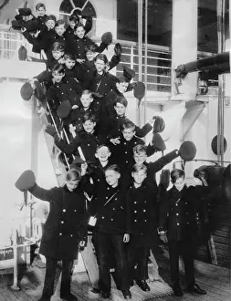 Choirs: The Vienna Boys Choir on the ship SS
