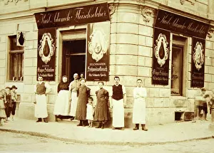 Signboard: Vienna: Karl Adamek Fleischselcher - [7