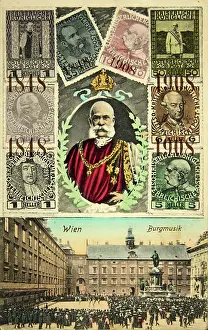 Kartnerstrasse: Vienna - Karntnerstrasse with Hofoper - Emperor