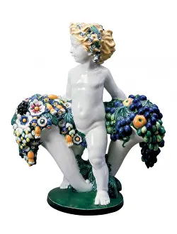 Berthold: Viennese ceramics: putto