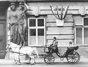 Josefsplatz: Viennese fiaker
