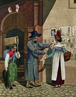 Opitz: Viennese Types: A hawker