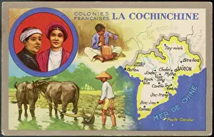 C1930: VIETNAM/MAP C1930 FRENCH