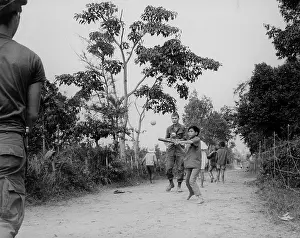 Pacification: Vietnam Pacification operations. Soldiers ?