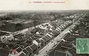 Vietnam - Panoramic view over Nam Dinh