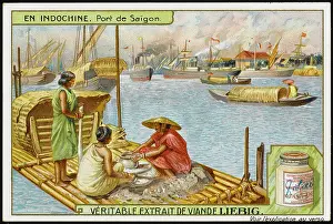 Saigon: VIETNAM/SAIGON BOATS 20C