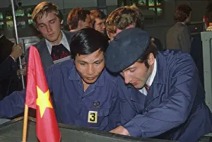 Explains: Vietnam student at Moscow technical school, 1979