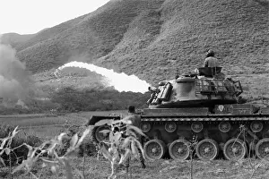 Proxy: Vietnam War. US Marine Corps flame thrower ?