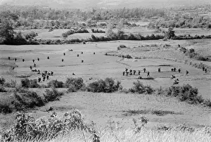Quang: Vietnam War. US Marines in the field during ?
