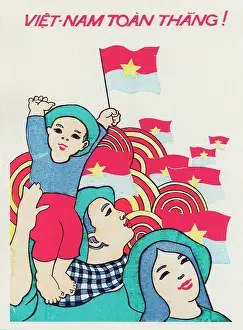 Vietcong: Vietnamese Patriotic Poster - 'Everyone Won'