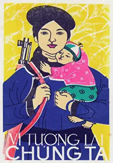Vietcong: Vietnamese Patriotic Poster - For our Future