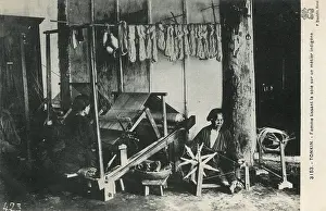 Spins: Vietnamese Silk Weaver - Loom