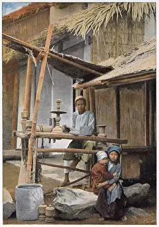 Woodworking: VIETNAMESE WOOD WORKER