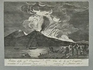 Eruptions: View of the 35th eruption which happened on 1 January 1812