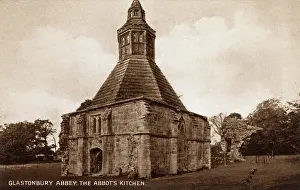 Abbots: View of Abbot's Kitchen, Glastonbury, Somerset