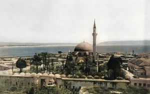 Mosques: View of Acre, Galilee, Northern Israel