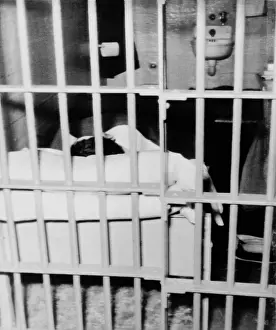 Jails: View into the Alcatraz cell showing dummy ?
