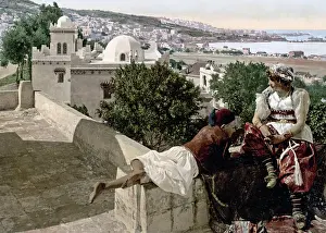 Algiers: View of Algiers, Algeria, circa 1890s