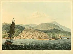 Tjgroup: View of Algiers from the Sea. 1818.?