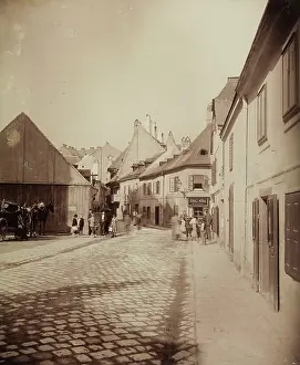Hora: View from Althangasse into Fechtergasse