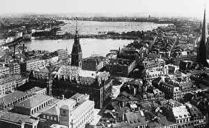 Town & Country Planning: View of Antwerp, Belgium