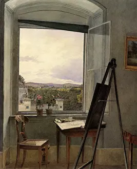 Casts: View from the Artist's Studio, 1836