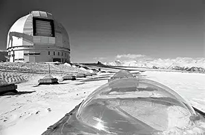 Astrophysical: View of astrophysical observatory, 1976